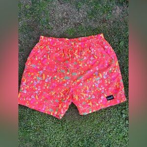 Kulani Kinis Amalfi Coast Print Swim Trunks Medium